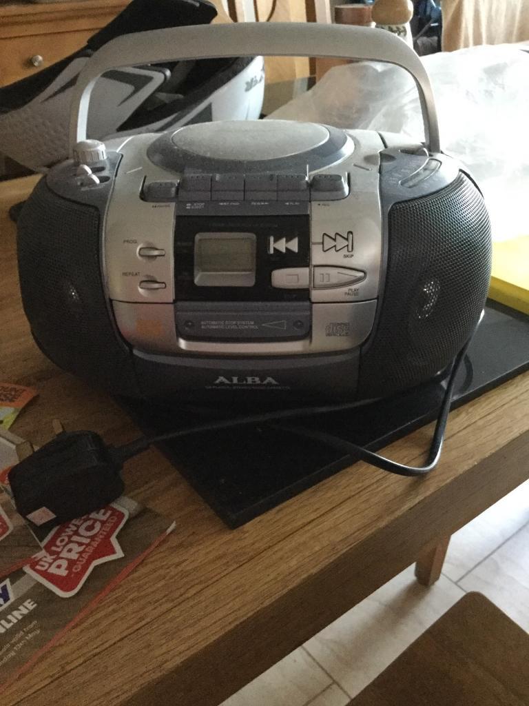 Alba stereo CD, cassette player, in Morley, West Yorkshire Gumtree
