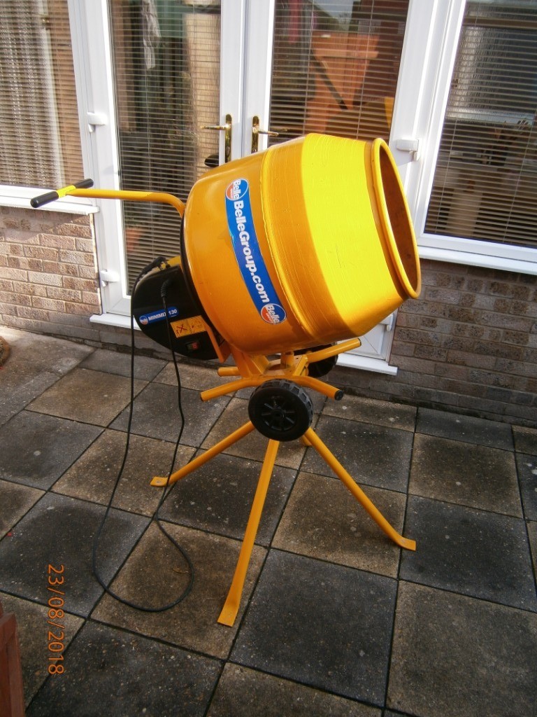 Belle Minimix 130 Concrete Mixer (240V) FURTHER REDUCED in North