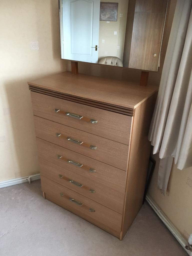 Two sets of Bedroom Drawers in Stone, Staffordshire Gumtree