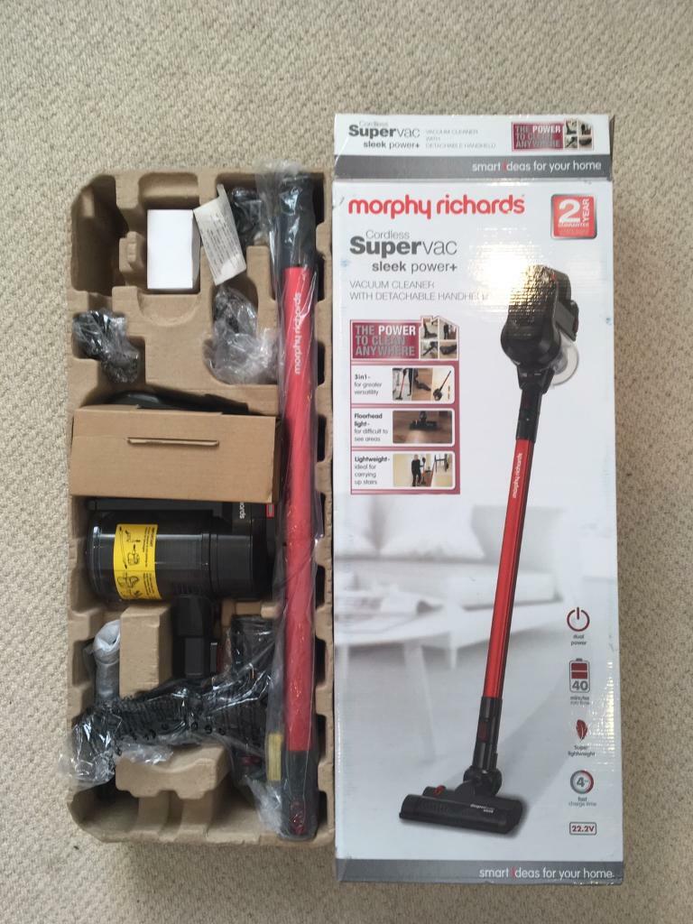Morphy Richards Supervac cordless sleek power plus vacuum cleaner in