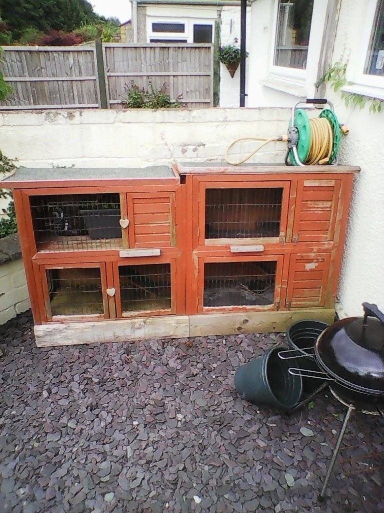 Double Rabbit Hutch for Sale in Downend, Bristol Gumtree