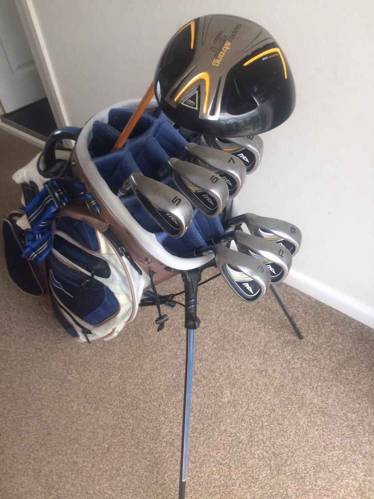 Full set of MD left hand golf clubs + Nike bag in Exeter, Devon Gumtree