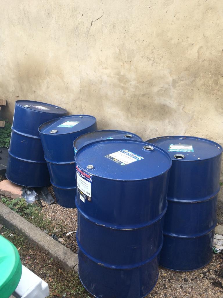 5 large oil barrels in Dronfield Woodhouse, Derbyshire Gumtree