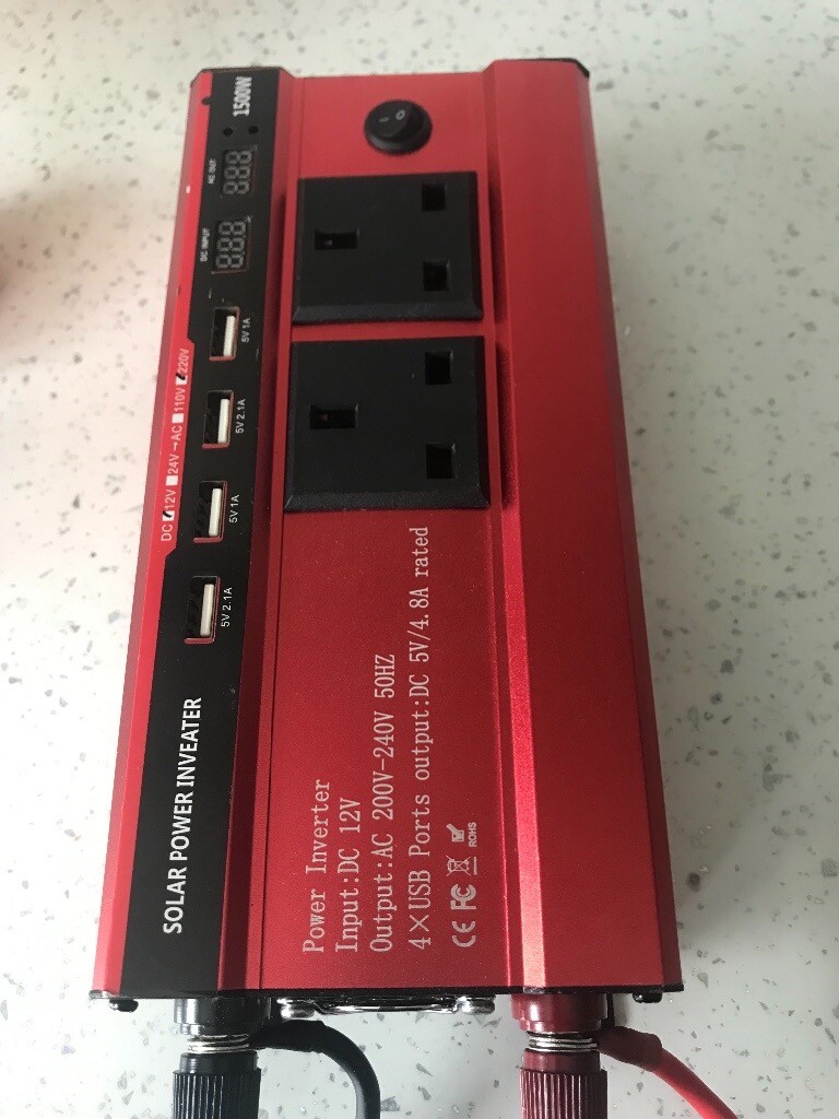 Solar powered inverter in Chapelhall, North Lanarkshire Gumtree