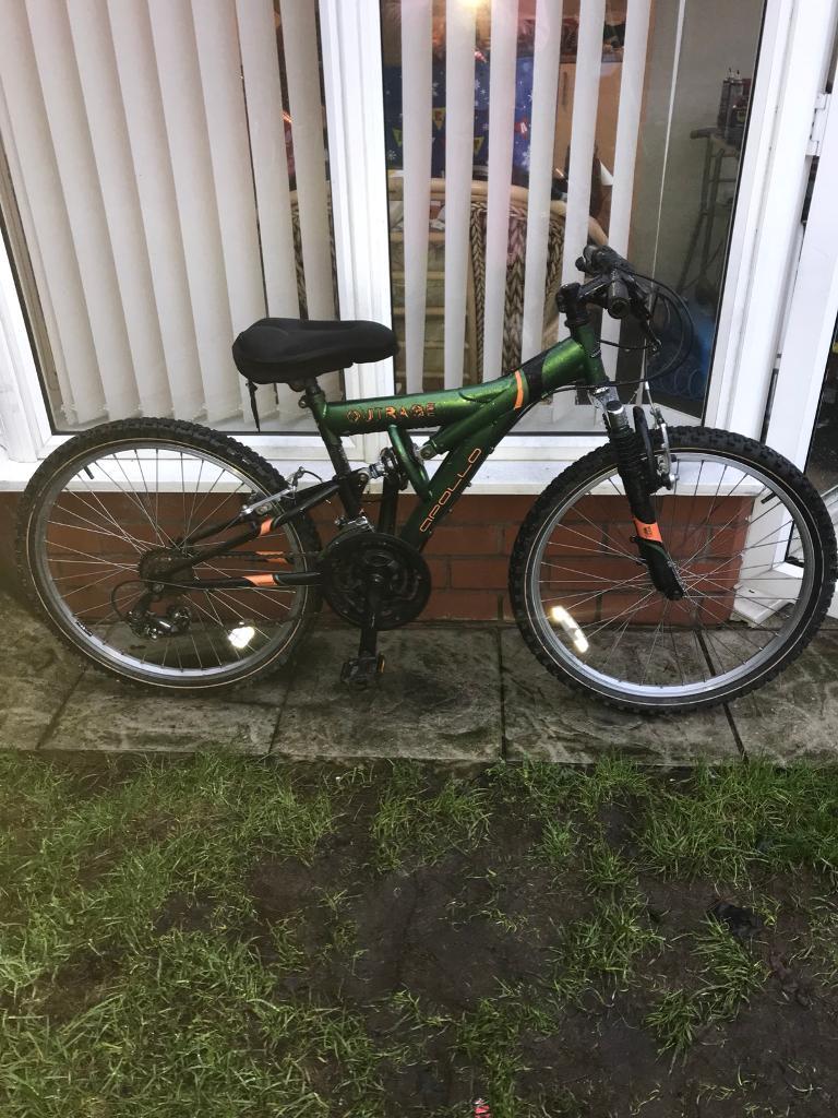APOLLO OUTRAGE 18 SPEED DUAL SUSPENSION MOUNTAIN BIKE, in Farnworth, Manchester Gumtree