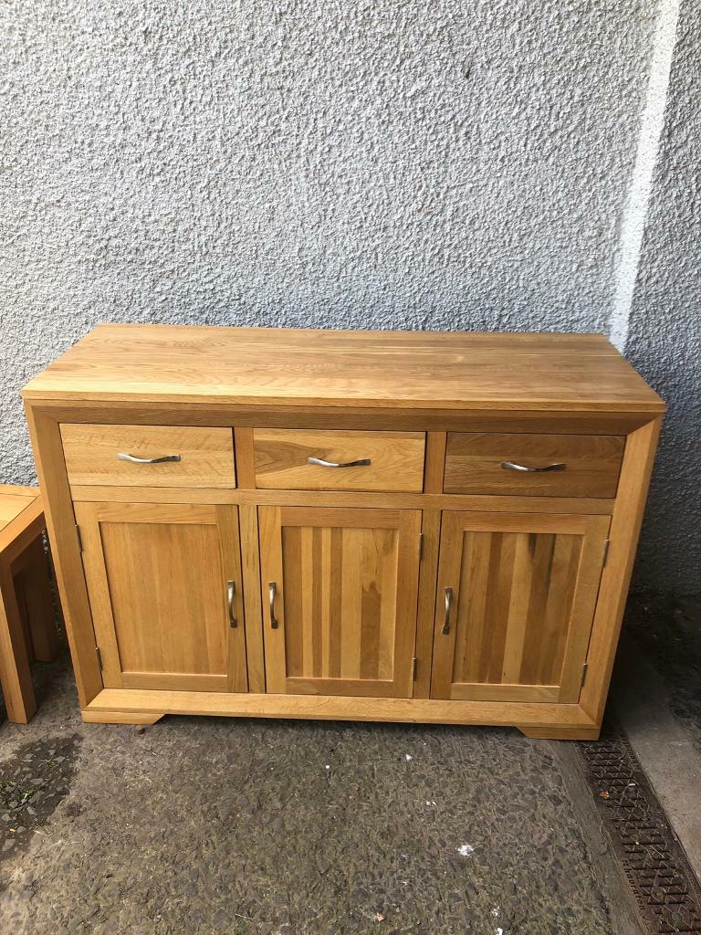 JB Global Solid oak sideboard * free furniture delivery * in Forfar