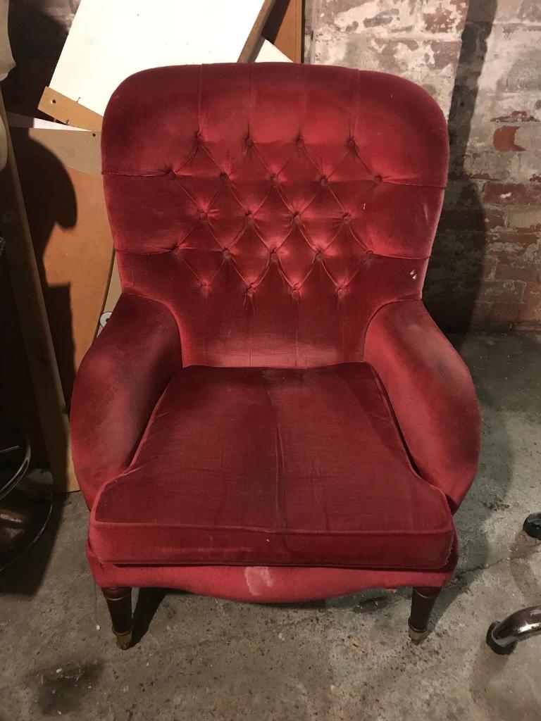 2 Red divan chair + Delivery in Holbeck, West Yorkshire Gumtree