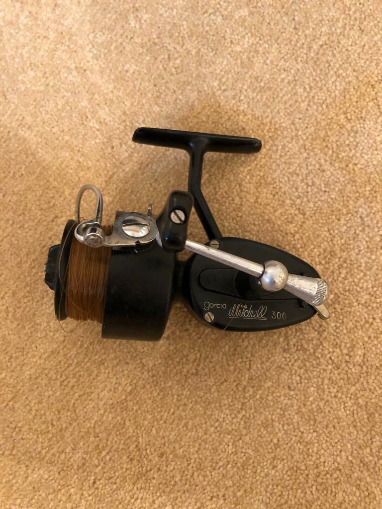 Vintage Mitchell Garcia 300 fishing reel in Kidderminster