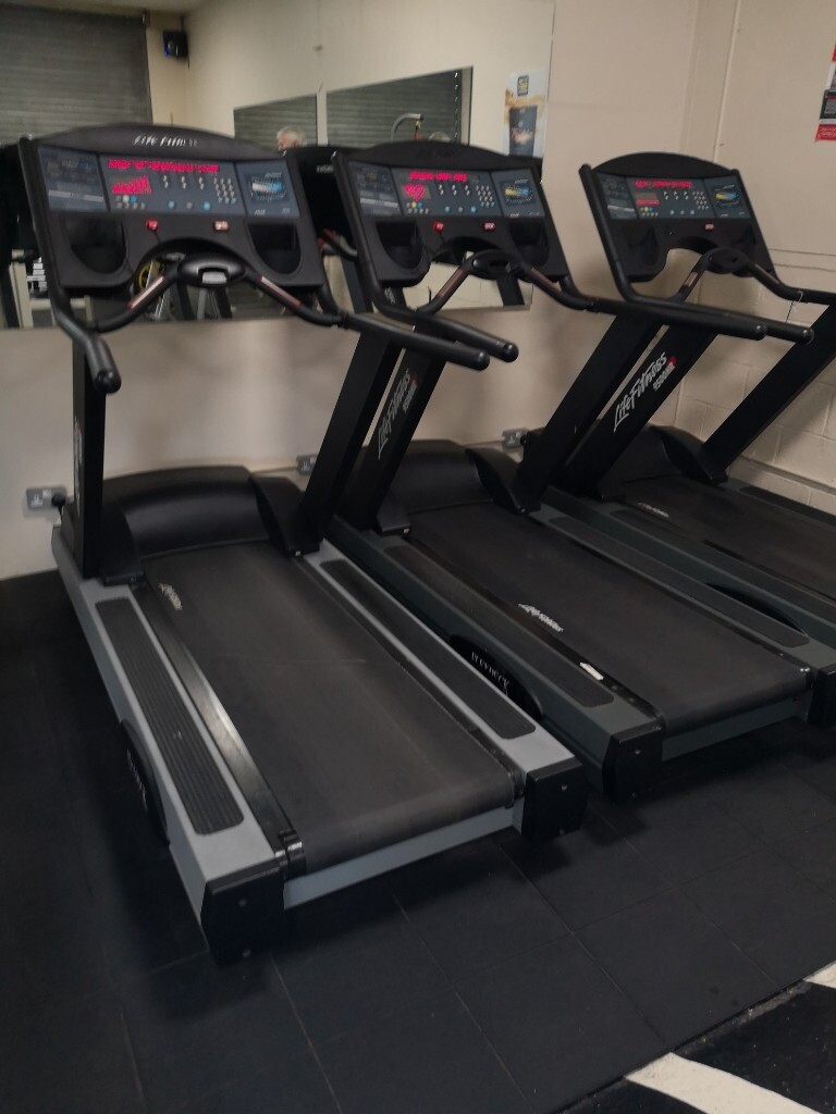 Life fitness treadmills commercially used looking for a quick sale that