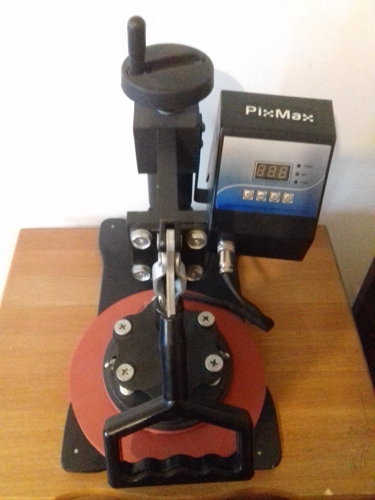 Pixmax plate heat press & accessories in Waterlooville, Hampshire