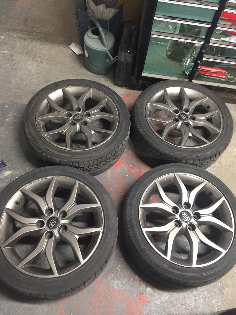 Hyundai coupe siii kia ceed 17??? alloy wheels Honda Mazda | in Durham ...