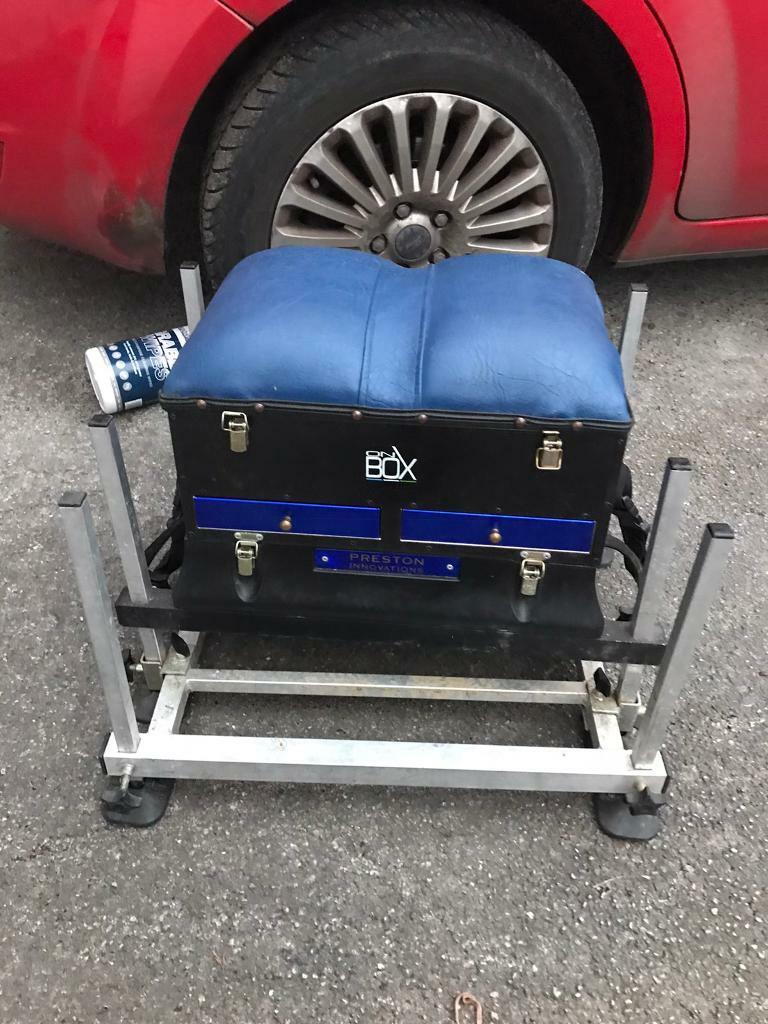 Preston Seatbox Preston Innovations Onbox Folding Backrest Seat