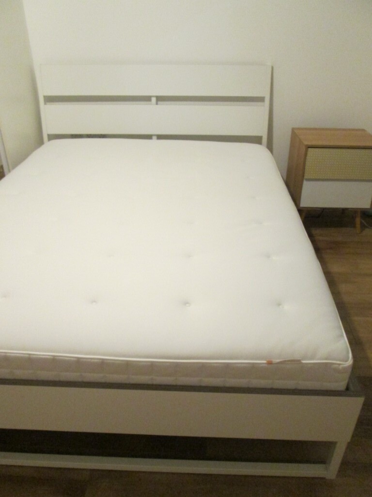 Ikea Trysil Bed frame, white, king size in Isleworth, London Gumtree