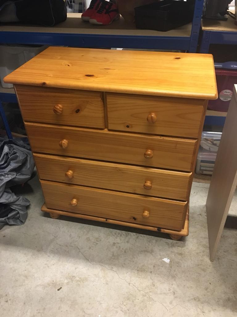 Pine chest of drawers in St Austell, Cornwall Gumtree