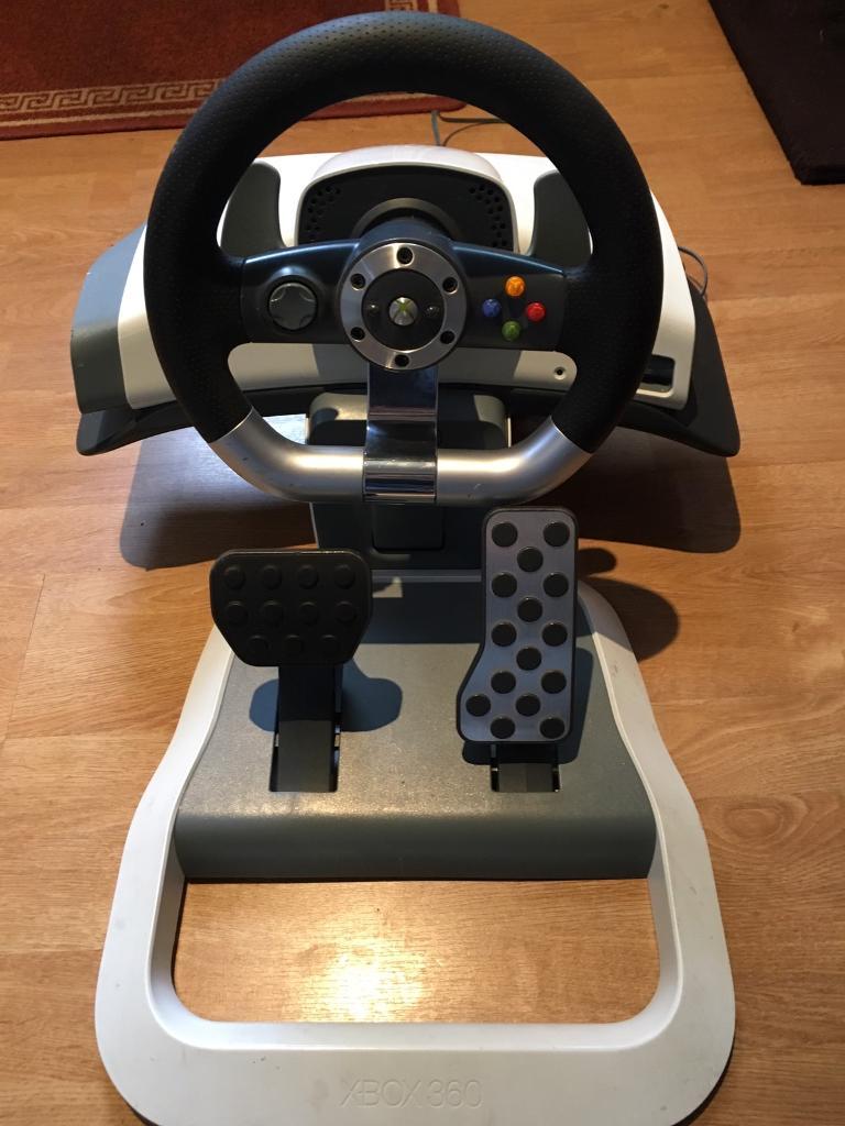 Xbox 360 Force feedback steering wheel in Fetcham, Surrey Gumtree