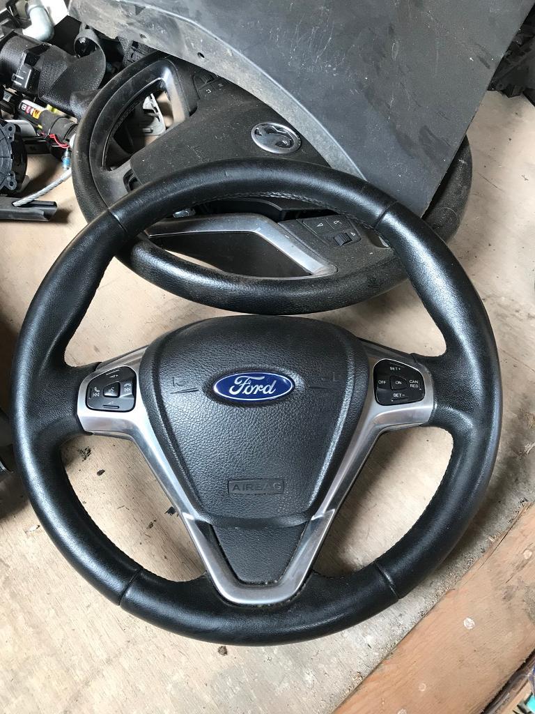 2015 Ford Fiesta steering wheel with airbag in Mildenhall, Suffolk
