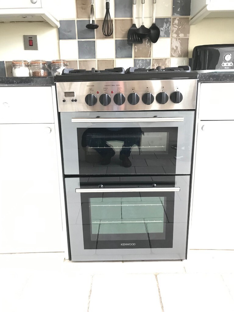 Kenwood dual fuel double oven, chrome and grey in Cheltenham, Gloucestershire Gumtree