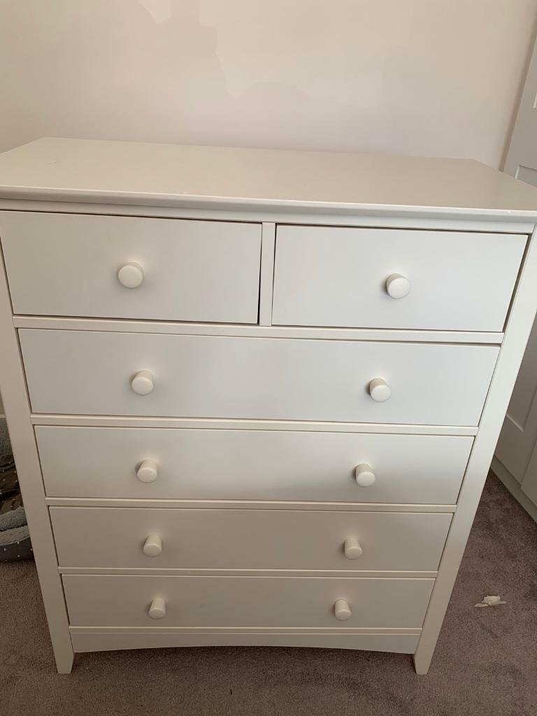 Off white chest of drawers in Maghull, Merseyside Gumtree