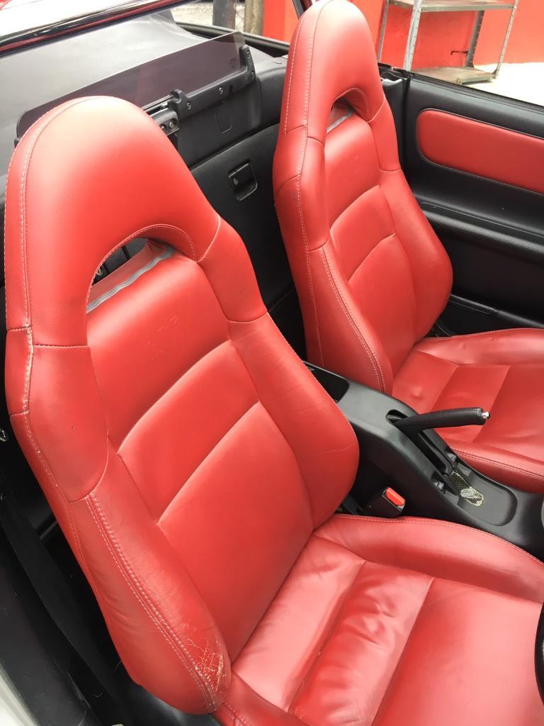 Mr2 roadster spyder mk3 red leather seats in Manor Park, London Gumtree
