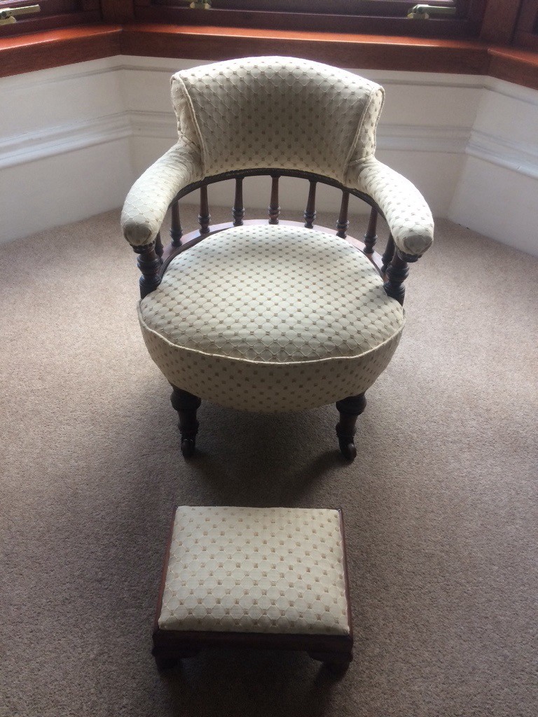 Antique Victorian Tub Chair In Greenock Inverclyde Gumtree
