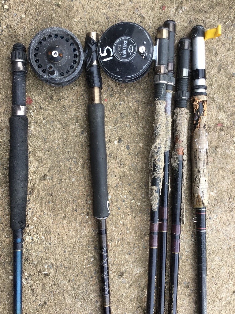 Fishing rods for repair. in Ellon, Aberdeenshire Gumtree
