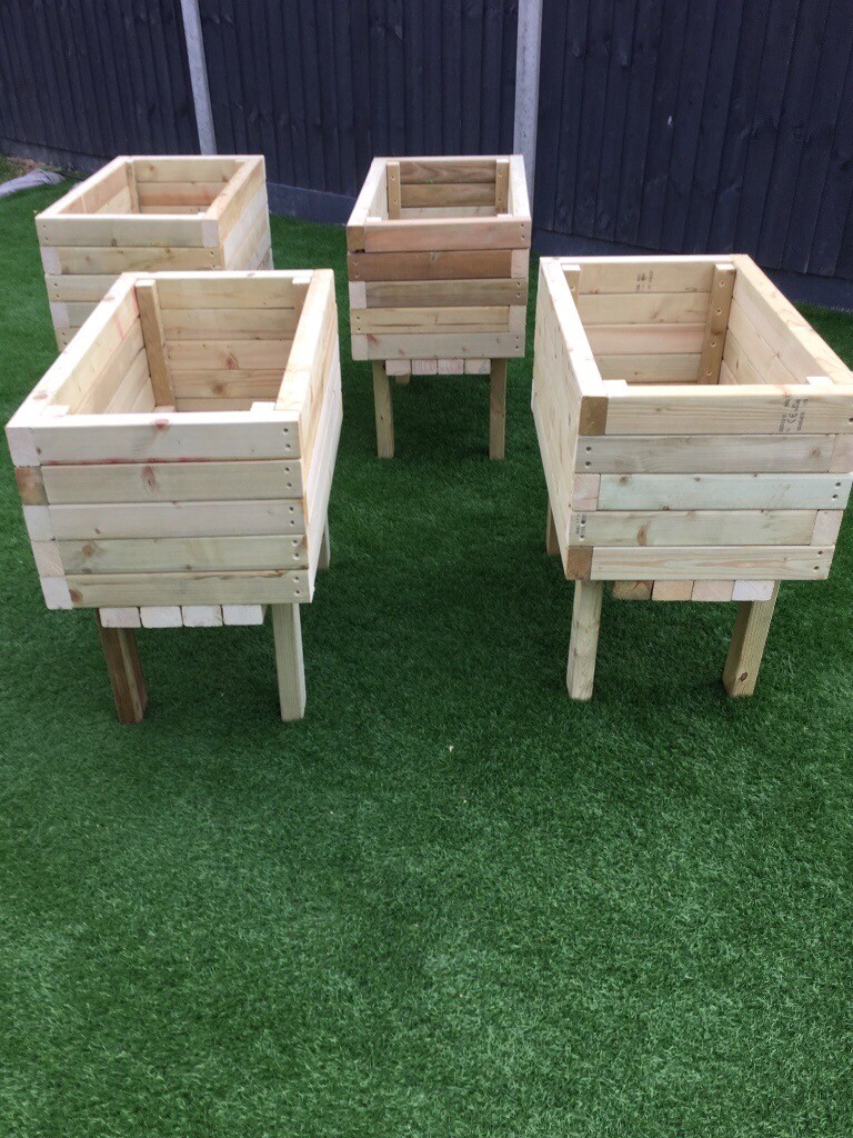 Wooden garden planters for sale in Fareham, Hampshire Gumtree