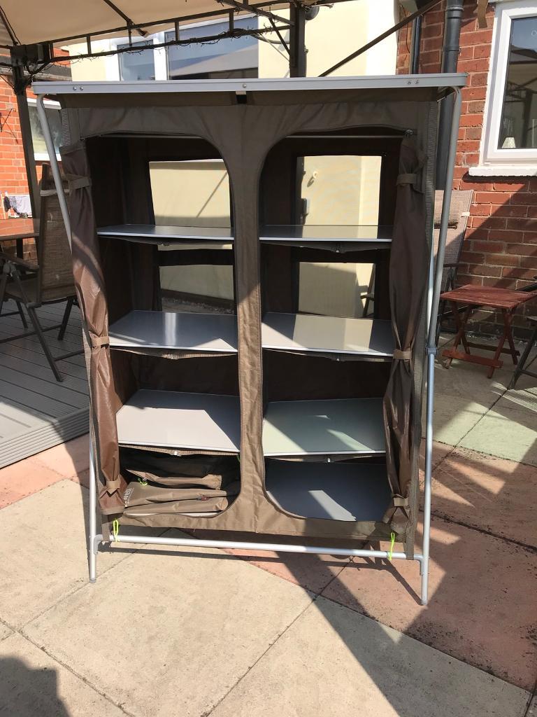 Outwell Martinique Camping Wardrobe Brown In Newcastle