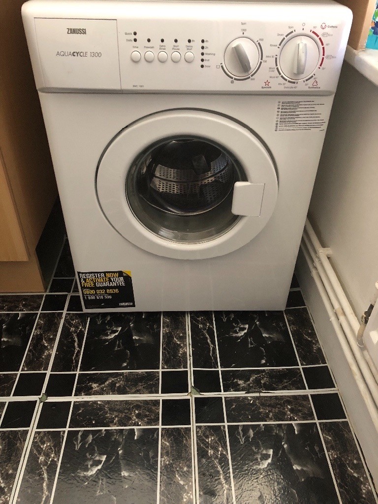Zanussi zwc 1301 compact 3kg washing machine John Lewis garuntee in