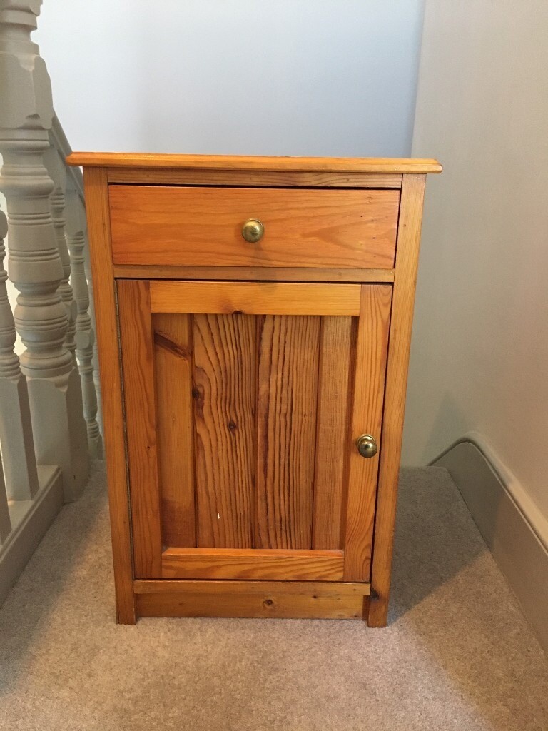 Pine Bedside Table in Enfield, London Gumtree