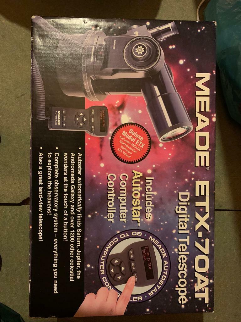 Meade ETX70AT goto Telescope Sold in Hamilton, South Lanarkshire