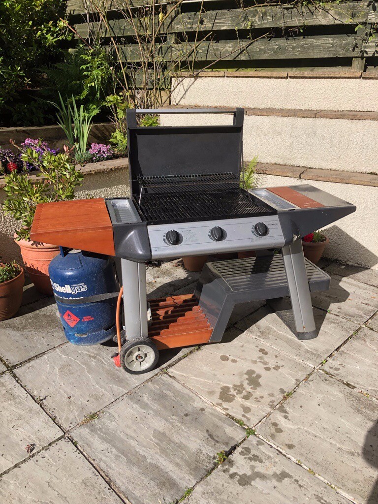 Outback Graphite BBQ with gas bottle in Edinburgh Gumtree