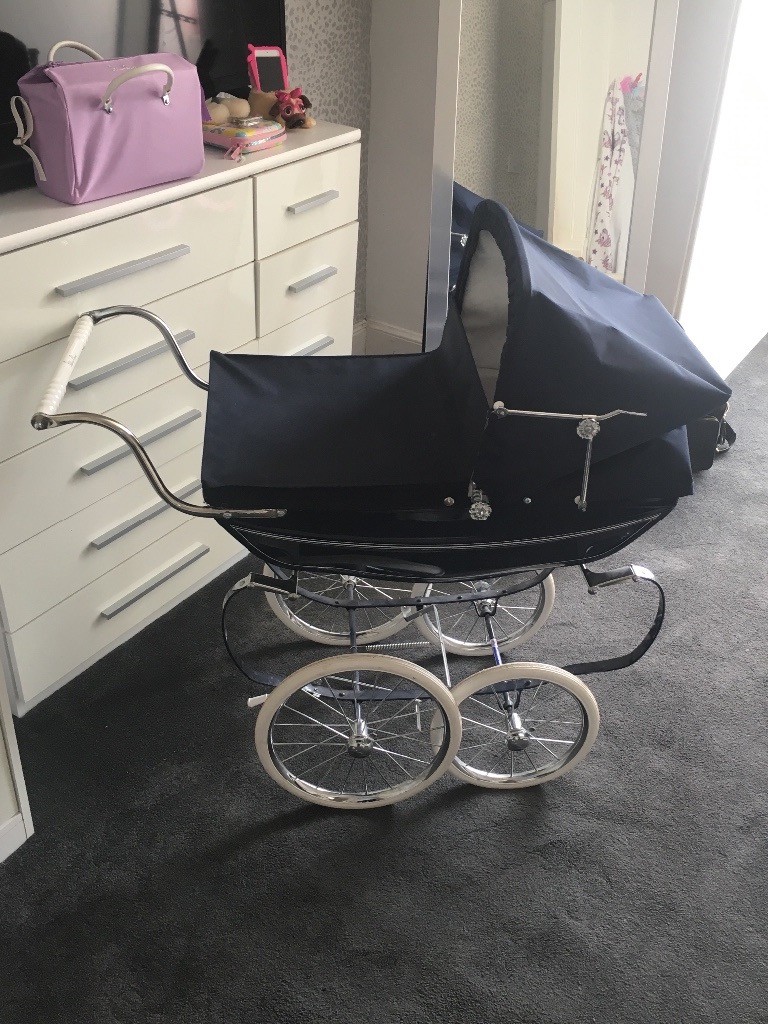 Navy silver cross dolls pram in Dundee Gumtree