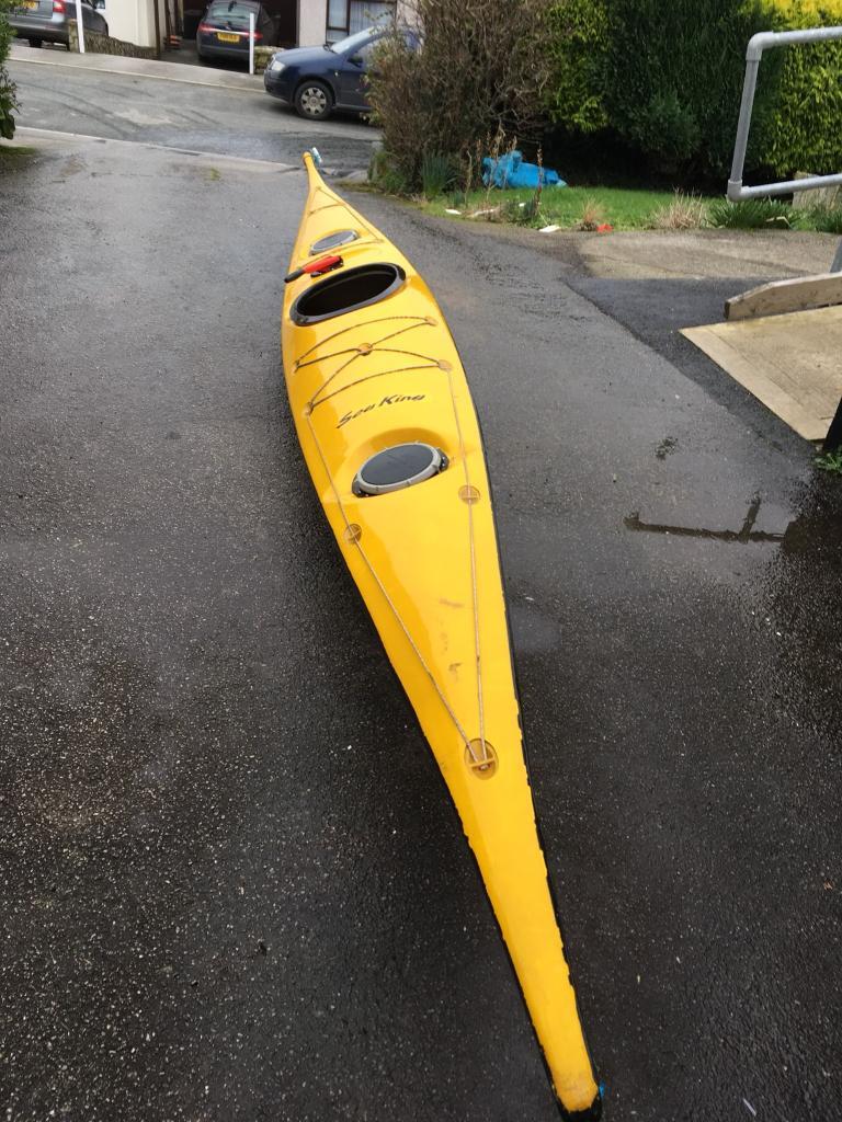 Sea Kayak Yellow Sea King with paddle in Penryn, Cornwall Gumtree