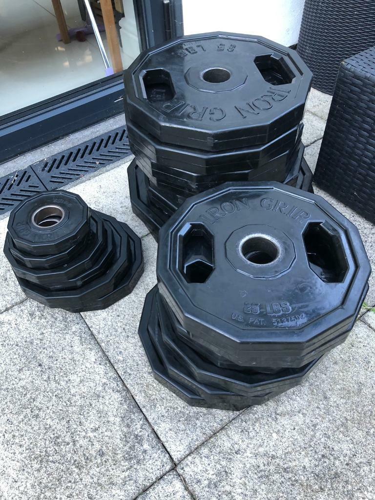 Iron Grip Weight Plates in Woodford, London Gumtree