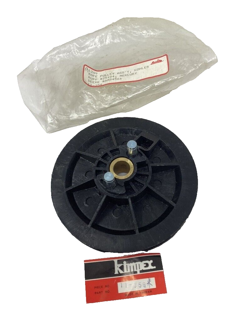 pusuke　1113 NOS Kimpex 11-359 Rope Pulley Assembly Kohler Rupp Mercury