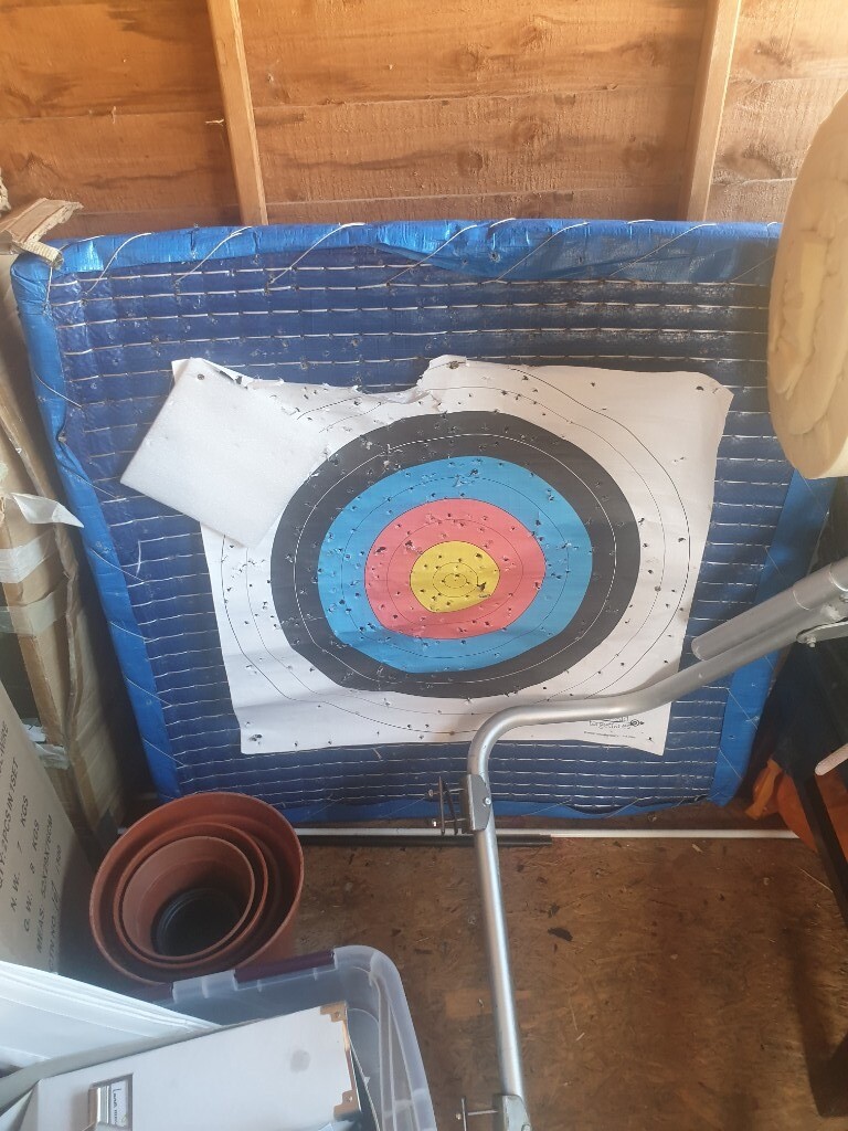 Archery straw target used with metal stand in Epsom, Surrey Gumtree