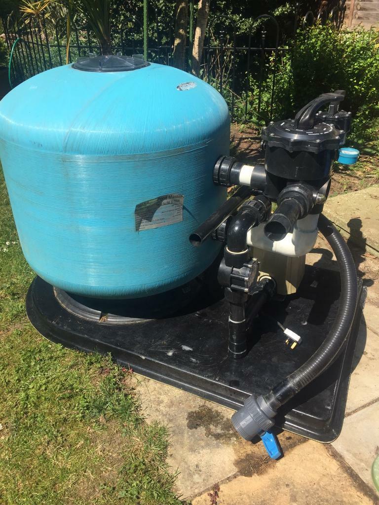 Koi Pond glass bead filter or pool filter complete for sale in