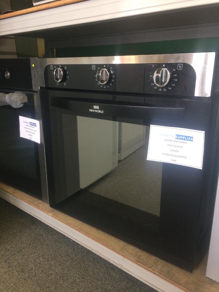 Graded new world built in oven in Buckhaven, Fife Gumtree