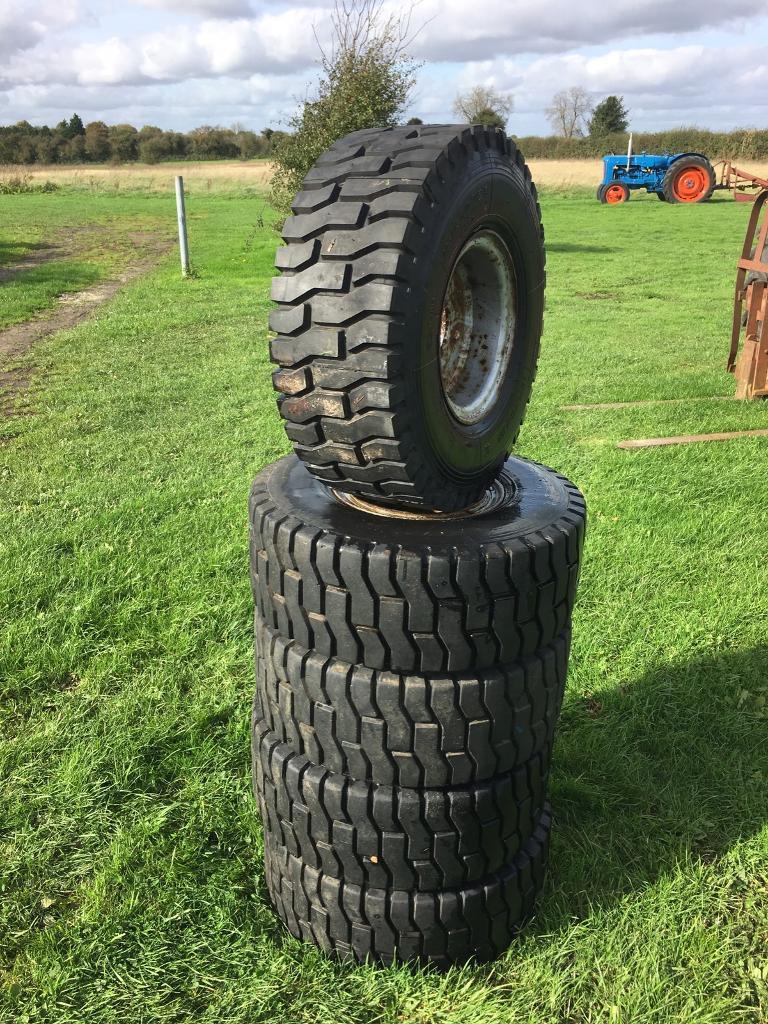 Ifor Williams trailer wheels and tyres. X 5 " Heavy Duty "225/75/10