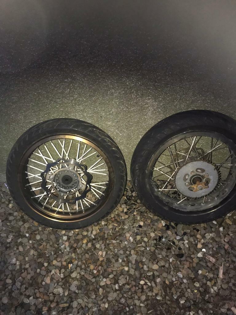 Motorbike wheels in Cramond, Edinburgh Gumtree