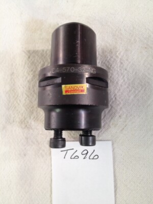 1 NEW SANDVIK COROMAT CAPTO C4-570-32-NG ADAPTOR.  SWEDEN MADE (T696)