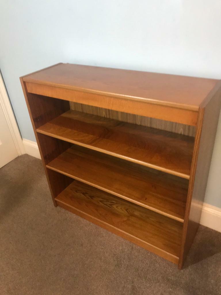 GPlan Type Teak Bookcase with 2 Adjustable Shelves H36in/92cm W36in