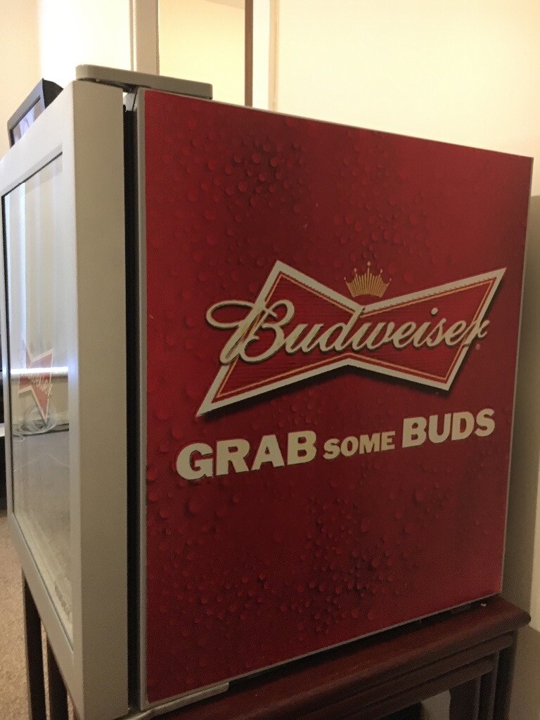 Budweiser Beer Fridge in East End, Glasgow Gumtree