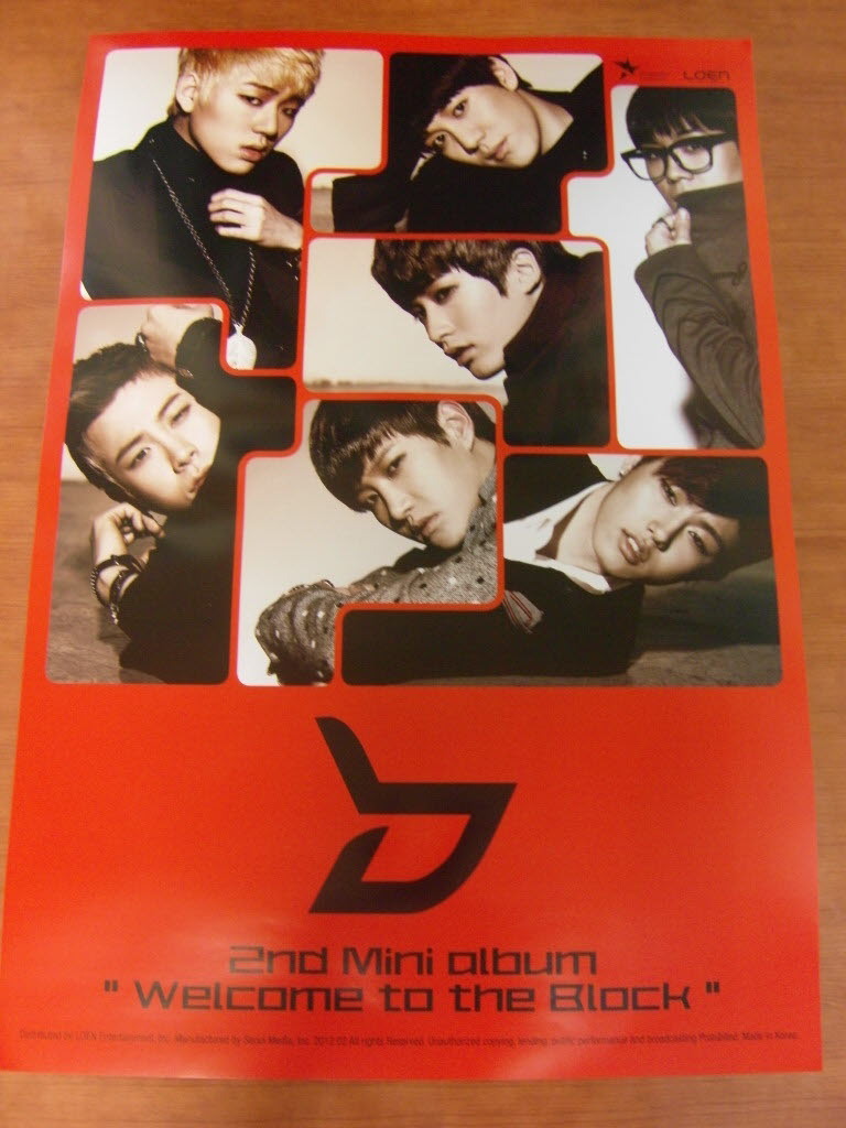 Block B - Welcome to the Block (サイン入り) BLOCK B [Welcome To The Block] 2nd Mini Album [Pre-Owned] US