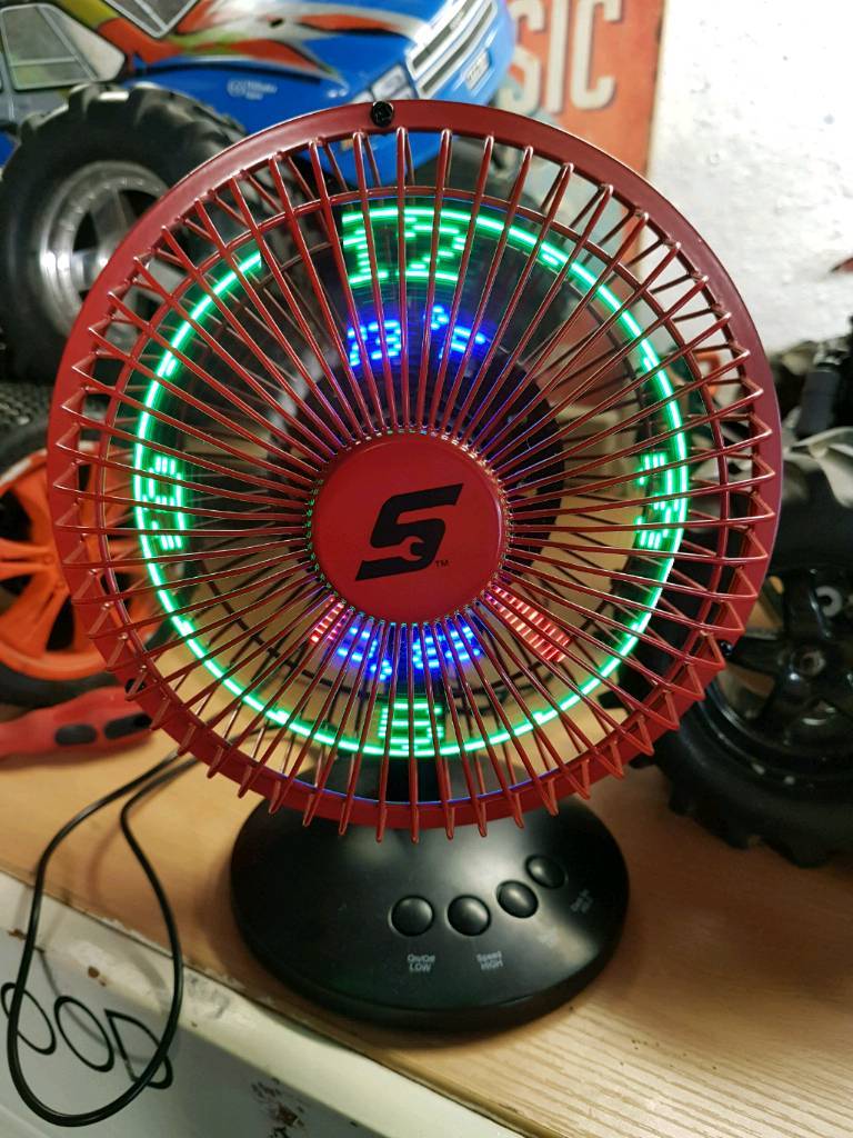 Snap on led fan clock in Bournemouth, Dorset Gumtree