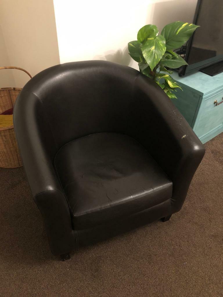 Black armchair in Cotham, Bristol Gumtree