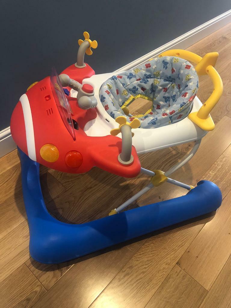 ** SOLD ** Mothercare 2 in 1 Plane Baby Walker in Hamilton, South Lanarkshire Gumtree