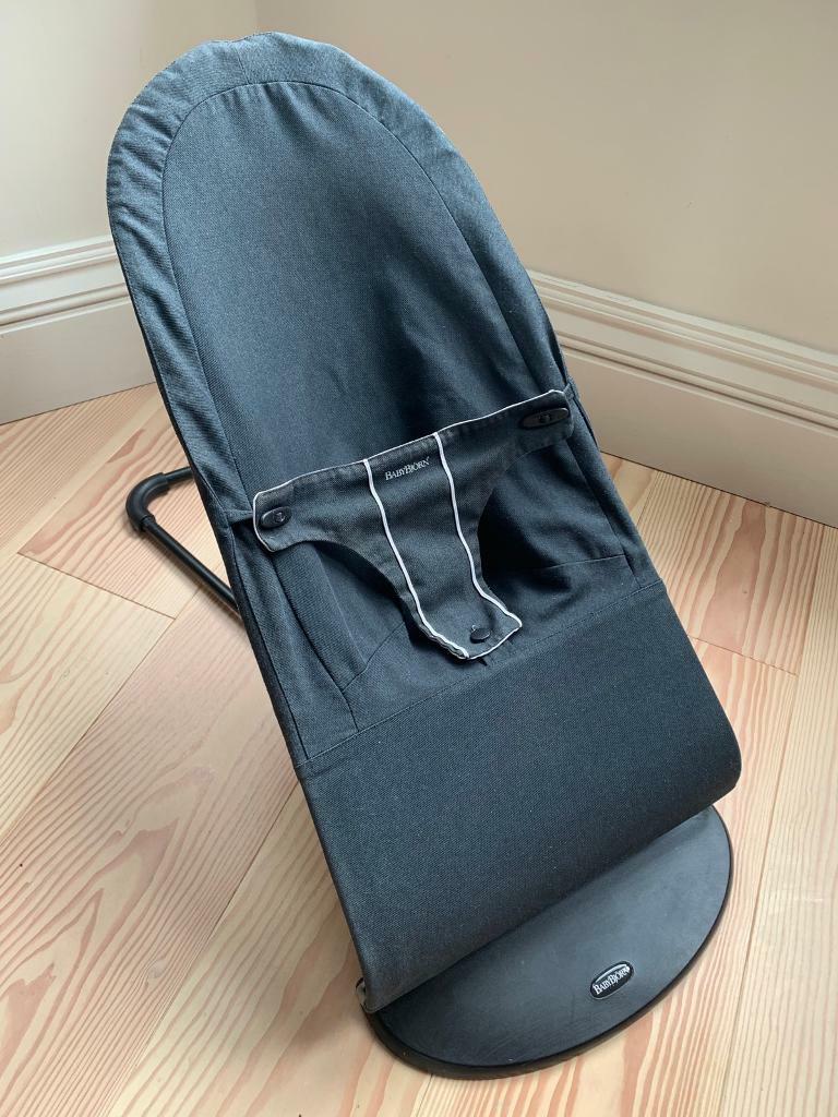 Baby Bjorn bouncer chair black/grey in Hackney, London Gumtree