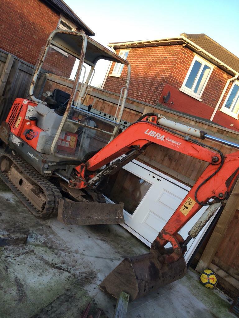 Libra 116s mini digger, mini digger, kubota , jcb in Redcar, North
