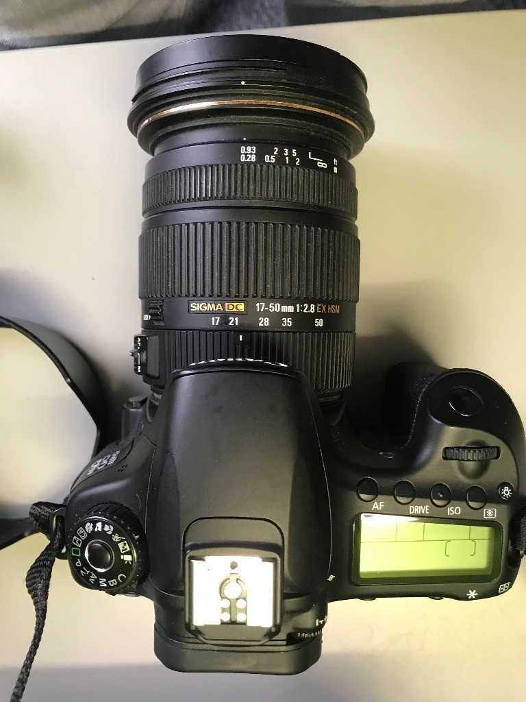 Canon 60D w 1750mm f/2.8 Sigma EX Zoom lens with Rode Shotgun Mic and